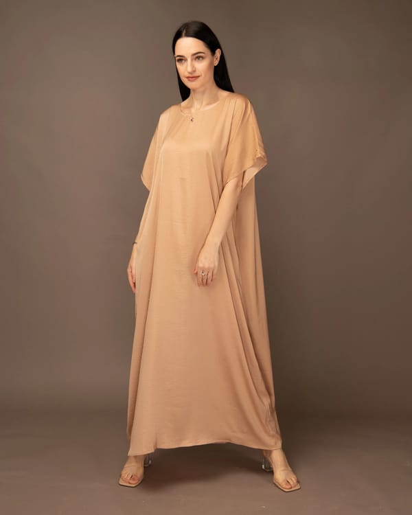 Beige - Under Abaya Dress