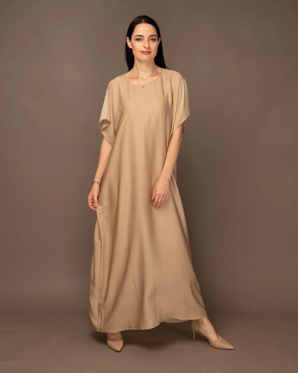 Sandy Brown - Under Abaya Dress