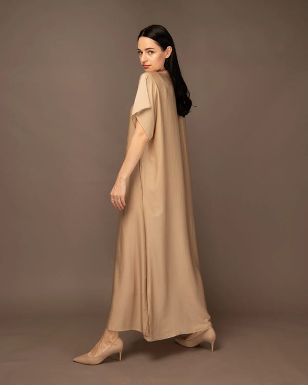 Sandy Brown - Under Abaya Dress
