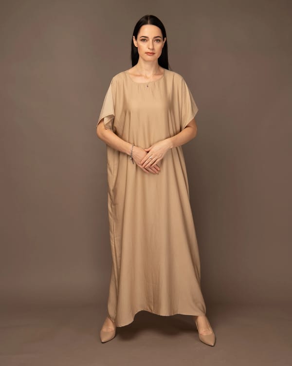 Sandy Brown - Under Abaya Dress