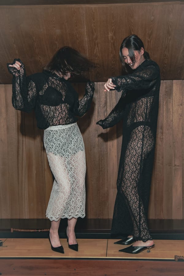 Black Structured Full Lace Maxi Dress