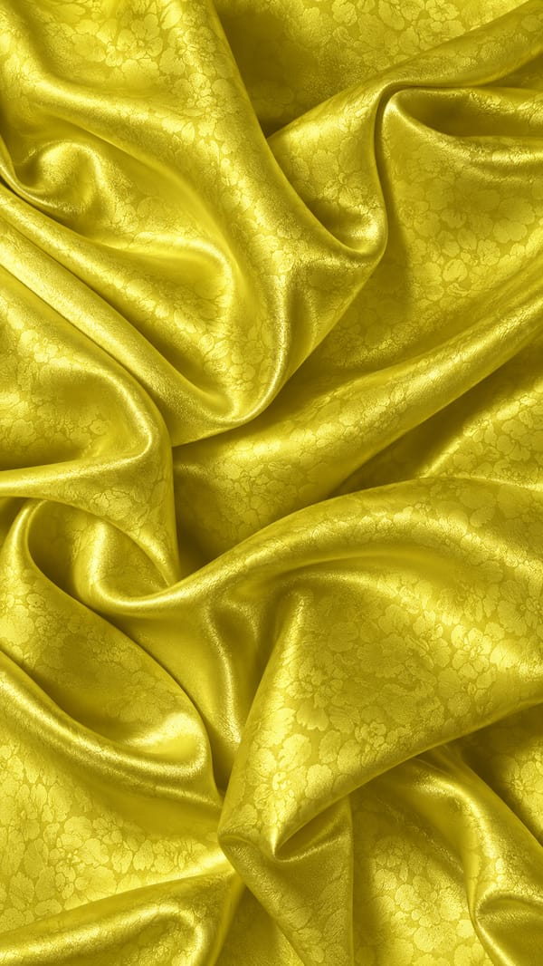 Floral Jacquard – Chartreuse Fabric
