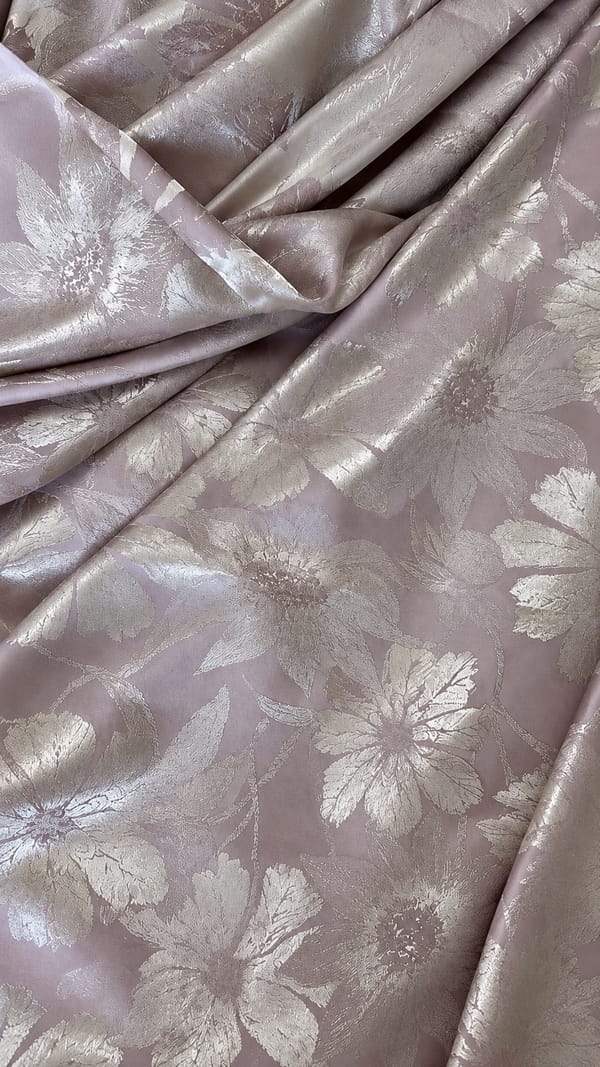 Floral Jacquard – Lavender Mist Fabric