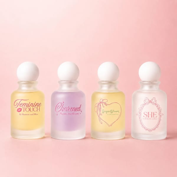 Feminine perfumes collection