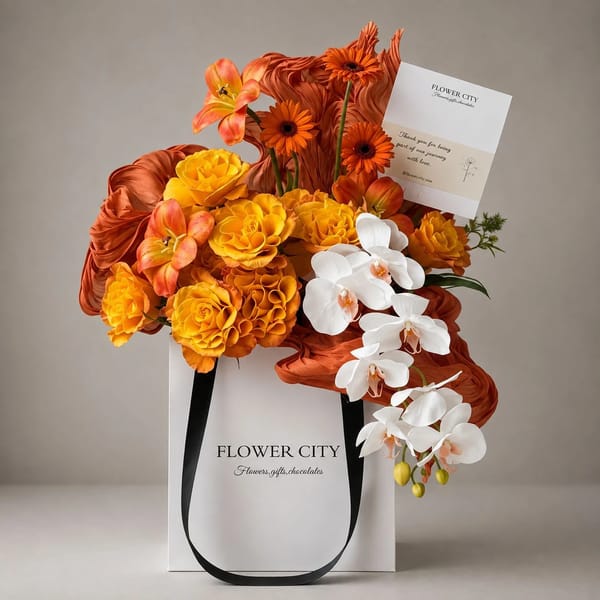 MIX OF ORANGE BOUQUET