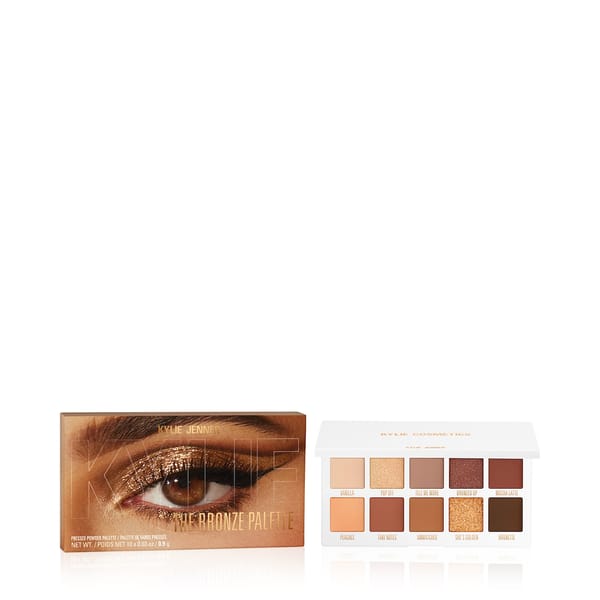 Kylie Jenner -The Bronze Eyeshadow Palette - 10 Shades