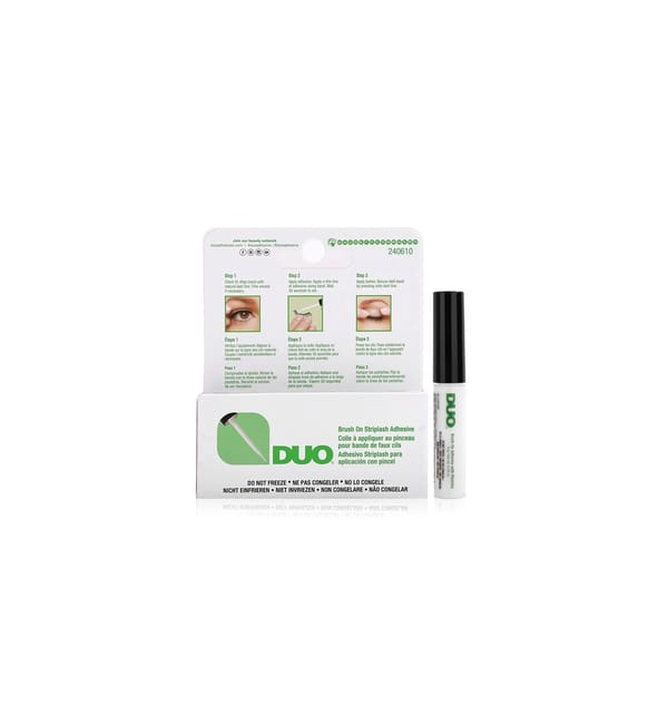 Kryolan Duo Brush-on Striplash Adhesive - Clear