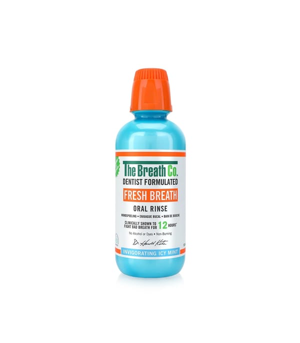 The Breath Co. - Fresh Breath Oral Rinse - 500ml - Icy Mint
