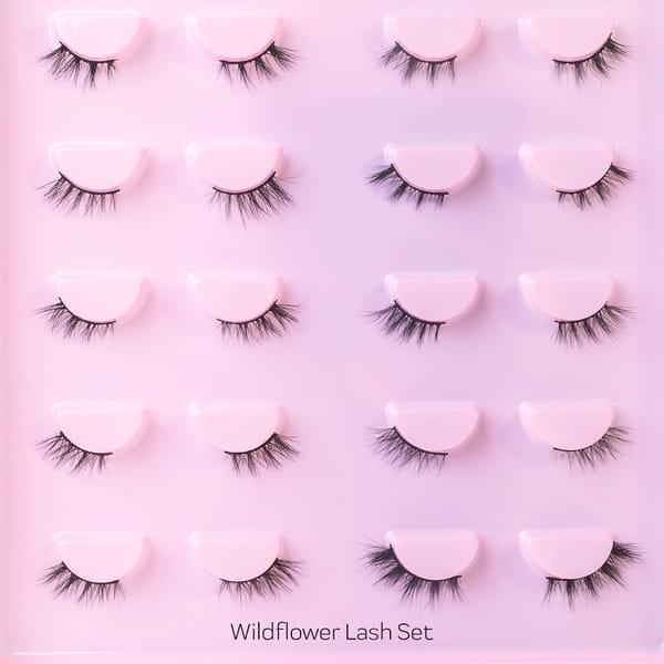 Side Lashes with Glue