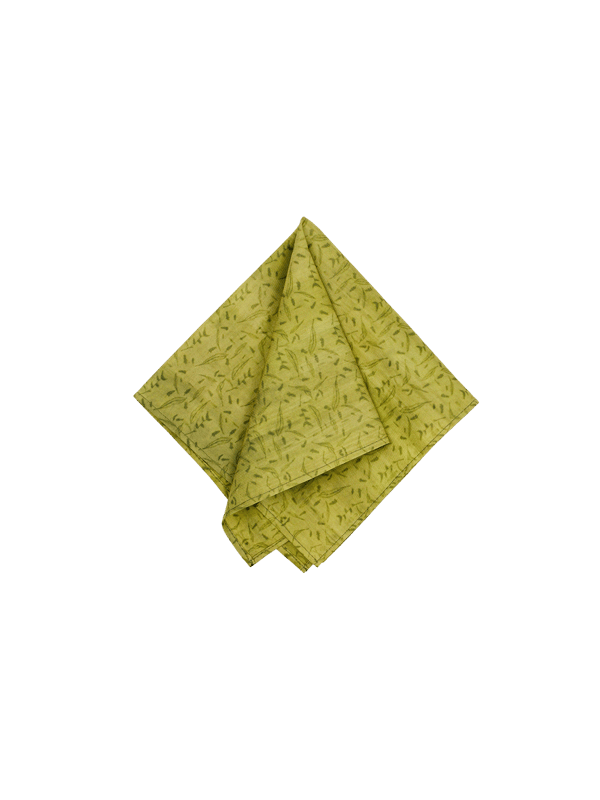 Trace of the Desert Cotton | Pocket Square