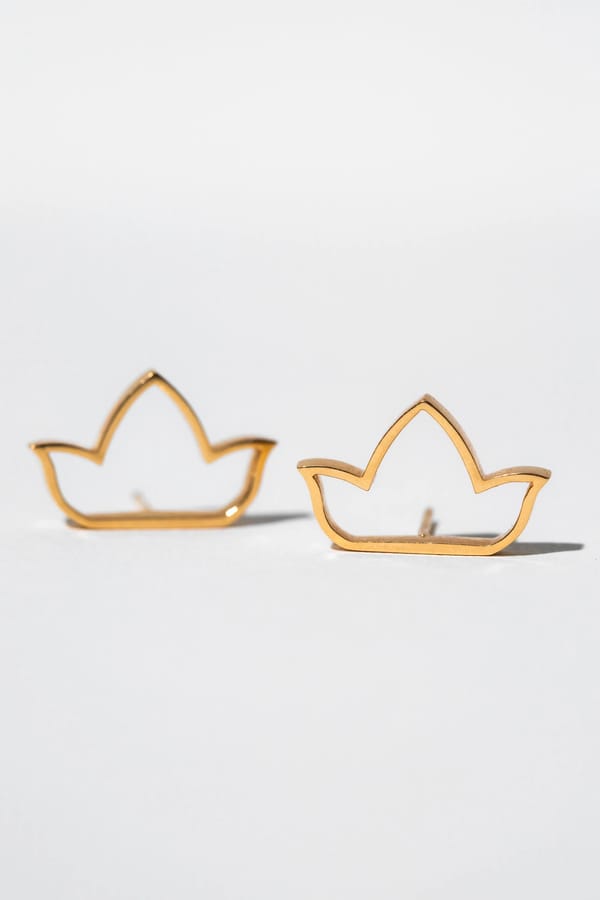 Lotus Earrings