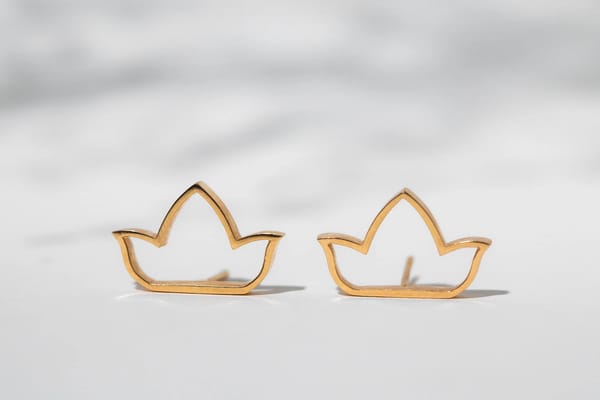 Lotus Earrings