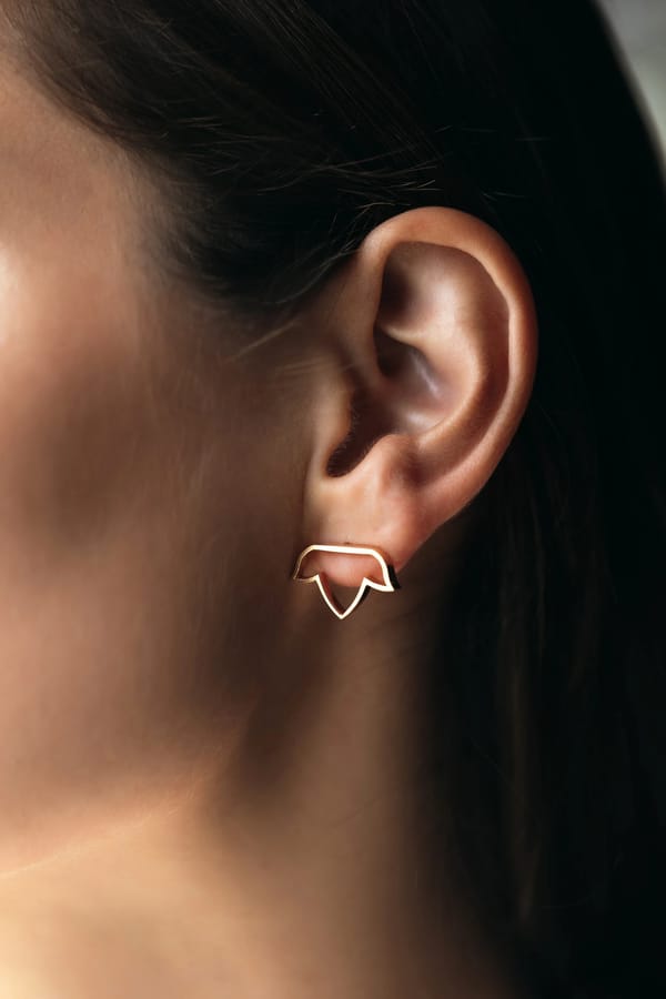 Lotus Earrings