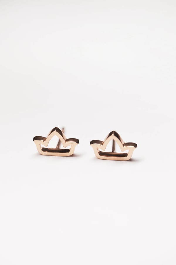 Lotus Petite Earrings