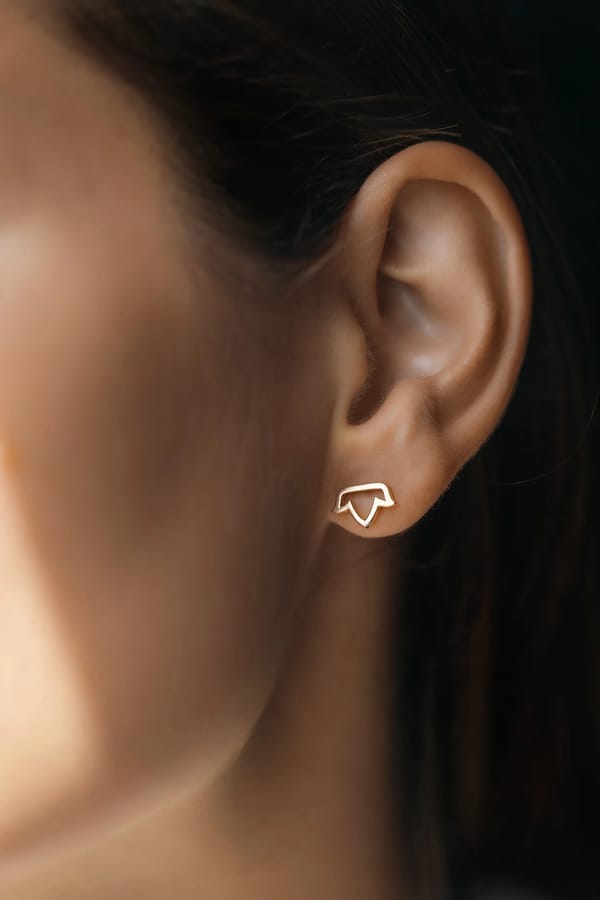 Lotus Petite Earrings