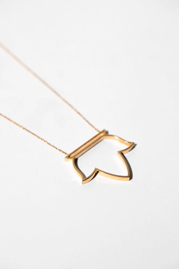 Lotus Long Necklace