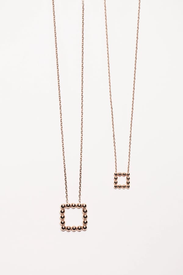 Medium Long Drops Necklace