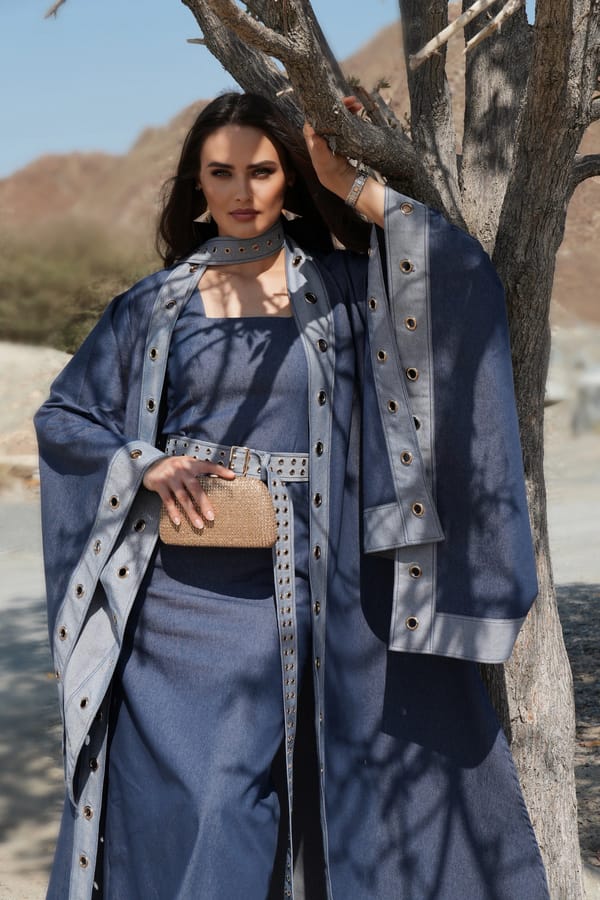 Moonlit bloom kaftan