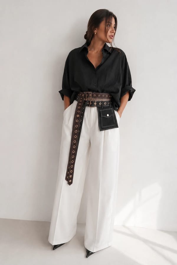 Black TreOne Belts