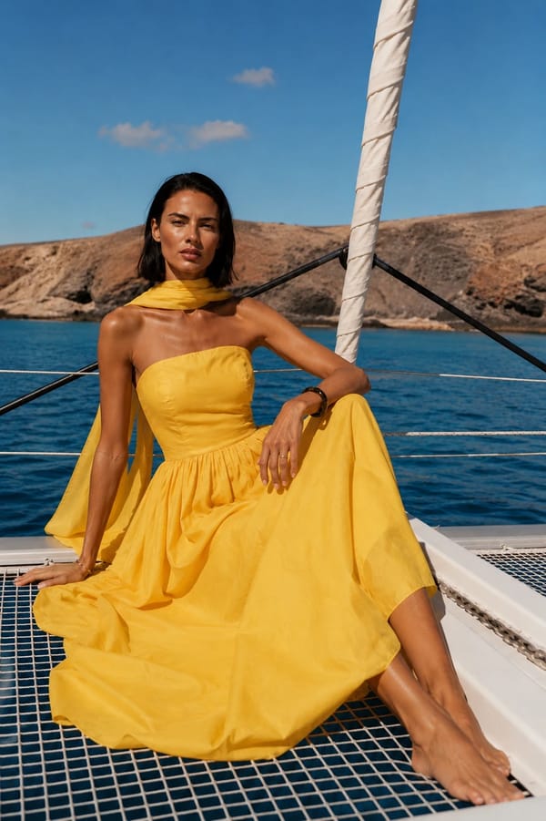 Sia Yellow Dress