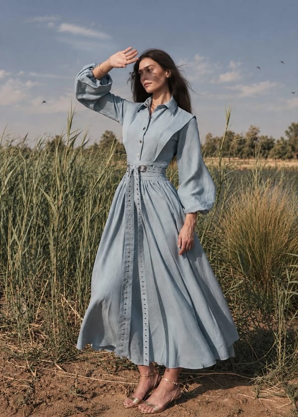 Luche Sky Blue Dress
