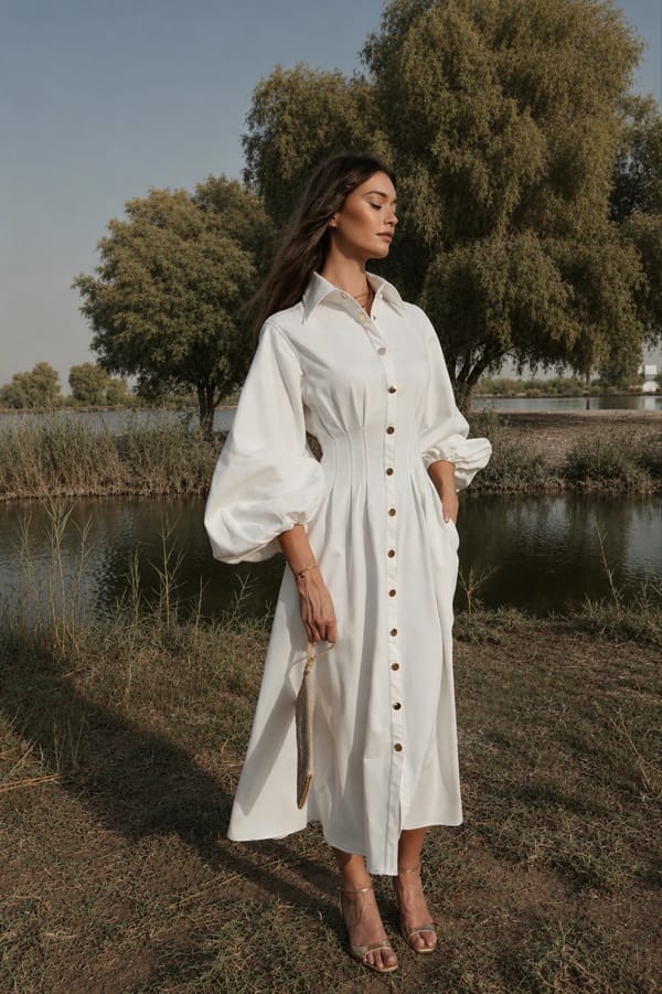 Cielo White Dress