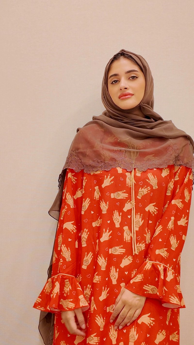 Ladies Henna Kandoora