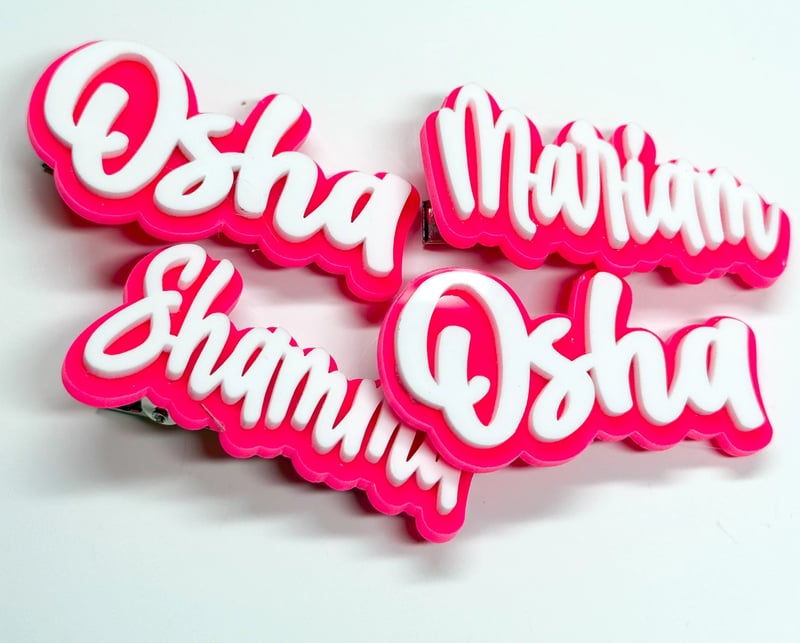 Fuchsia Hair Clip