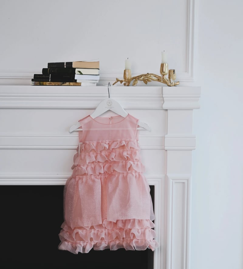 Cloud Whisper Dress Pink