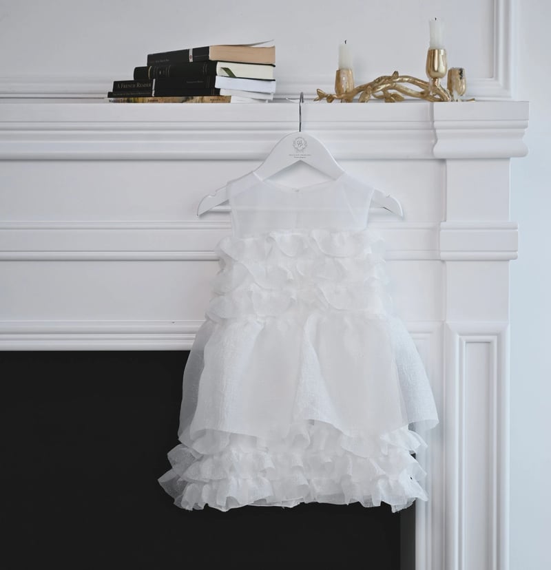 Cloud Whisper Dress White