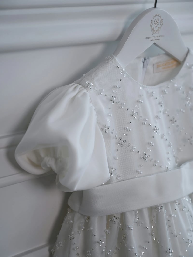 Pearl Glow Dress Light Blue