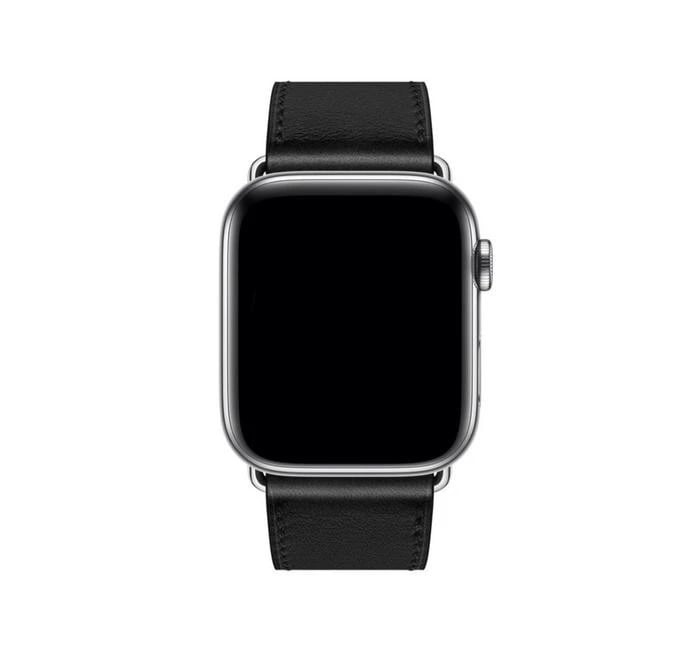Apple Watch - leather black