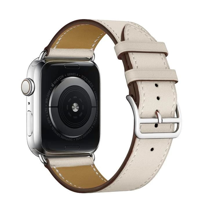 Apple Watch - leather crème