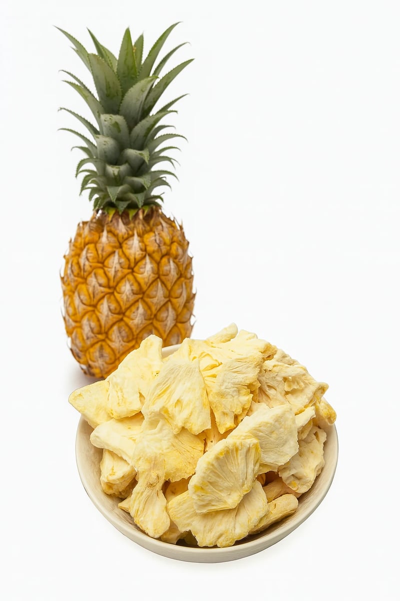 Freeze dried pineapple 30g