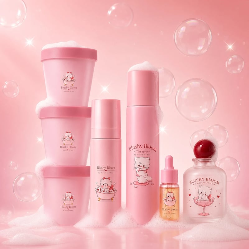 Blushy Bloom Full Collection