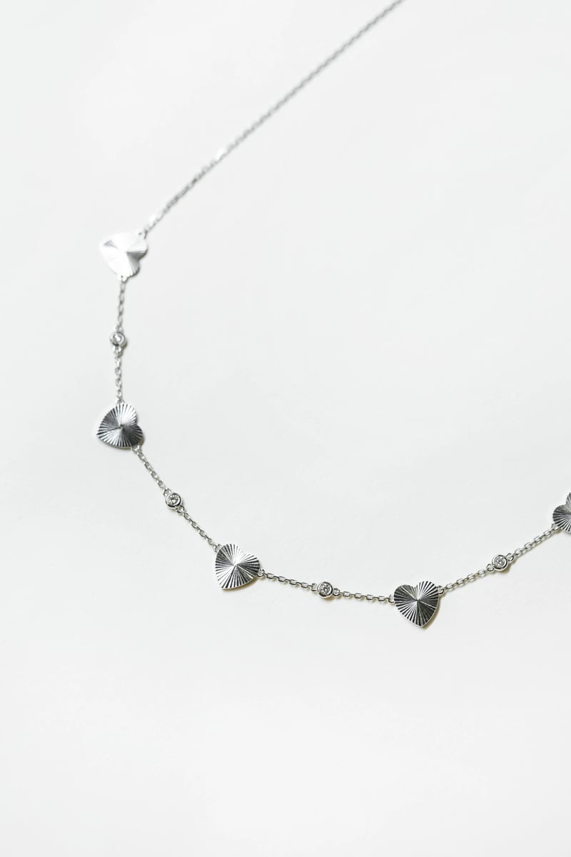 I'Heart'You Five-Diamond Choker