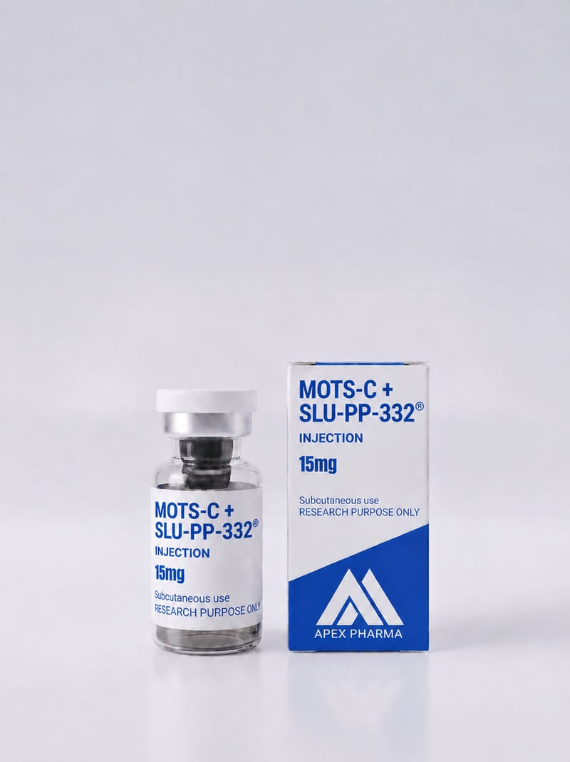 MOTS-C 15mg + SLU-PP-332 15mg (Vial) - 15mg