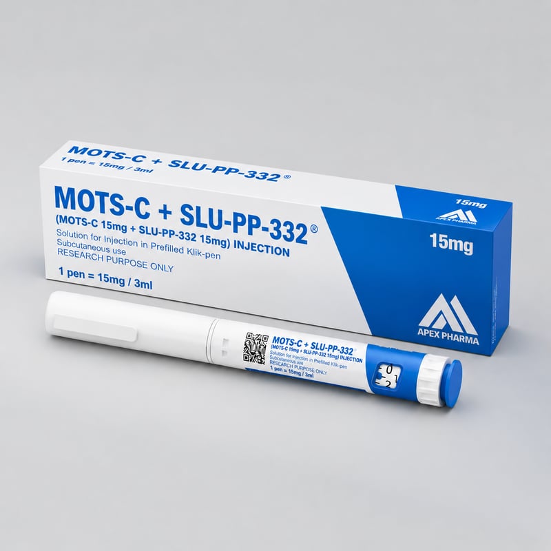 MOTS-C 15mg + SLU-PP-332 15mg (Pen) - 15mg