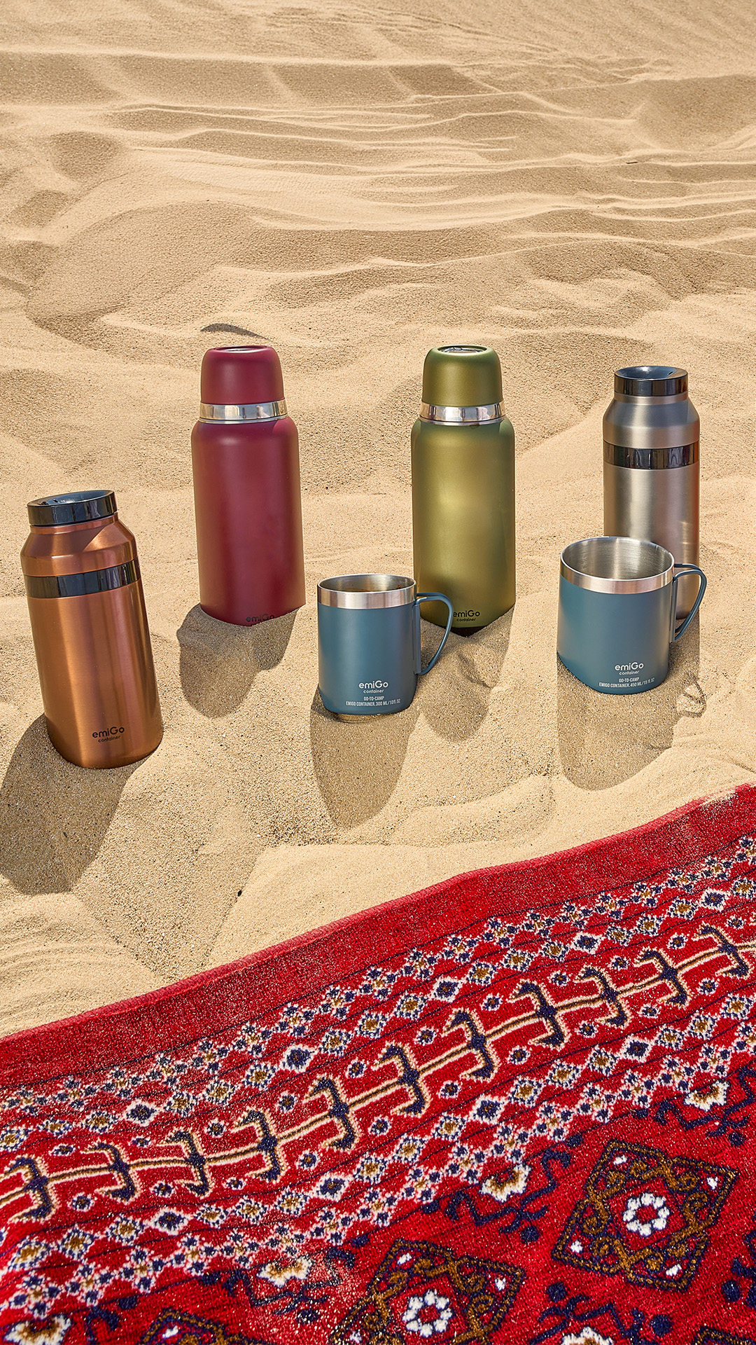 Lifestyle frame behind video